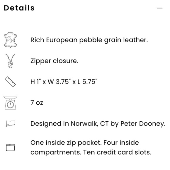 Dooney and Bourke Like New Zip around medium wallet! - Picture 7 of 8